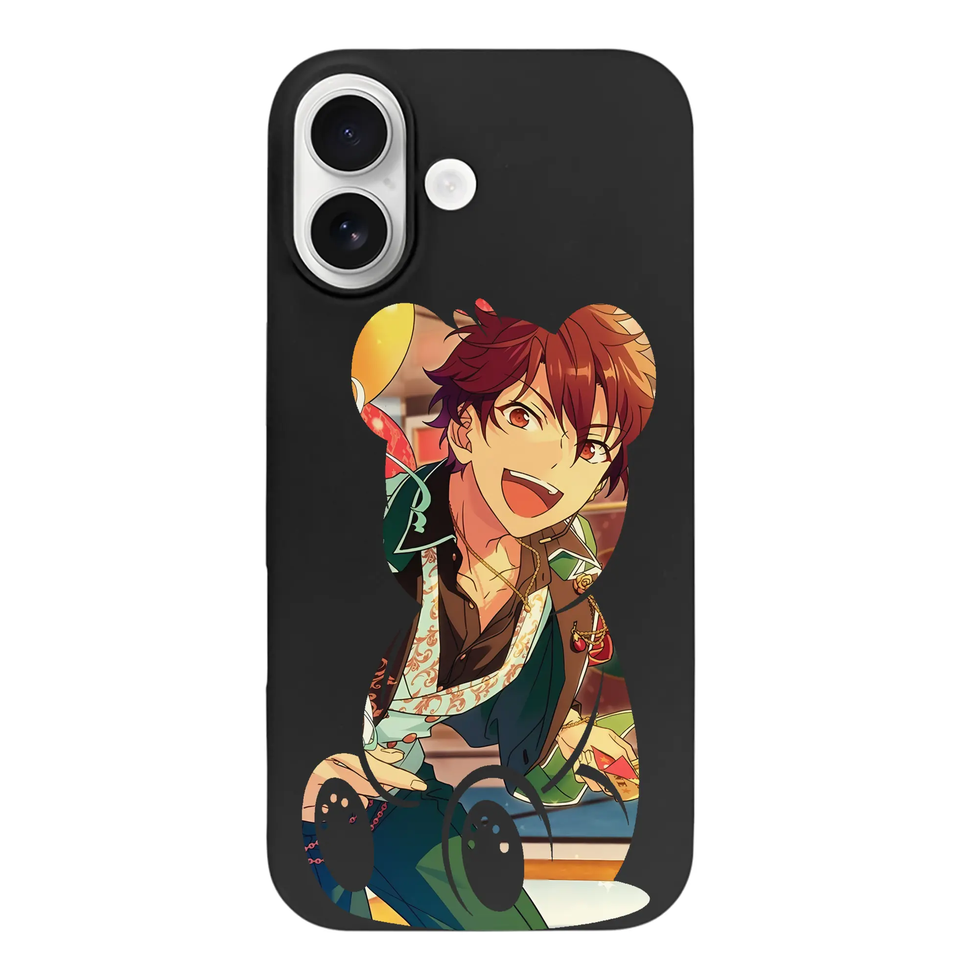 あんさん ぶる グッズ ALKALOID 天城一彩 - iPhone 17 シリーズ シリコンケース 薄型 耐衝撃 指紋防止 ソフトタッチカバー 精密フィット 傷防止 保護ケース iPhone 17/17 Air/17 Pro/17 Pro Max 対応